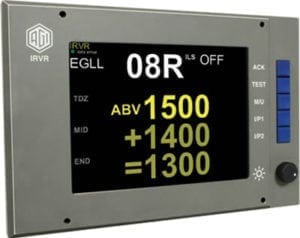 Aeronautical & General Instruments (AGI) Ltd Instrumented Runway Visual Range - Colour Display